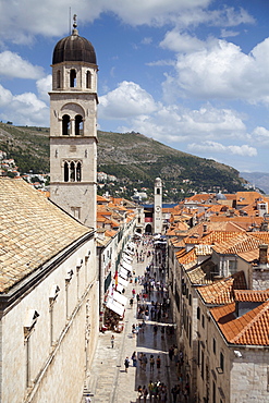 Historic town centre of Dubrovnik, Croatia, Europe