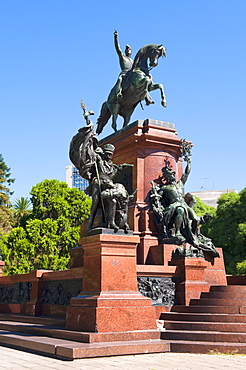 Plaza San Martin, General San Martin monument, Buenos Aires, Argentina, South America