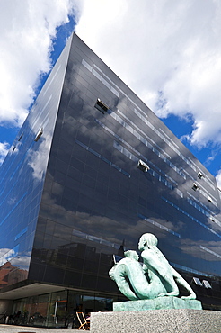 Royal Danish Library, Den Sorte Diamant, The Black Diamond, Copenhagen, Denmark, Europe, PublicGround