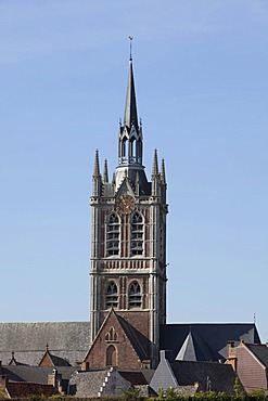 The Church of St. Nicholas, Enghien, Province of Hainaut, Walloon Region or Wallonia, Belgium, Europe