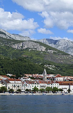 View of Makarska, Dalmatia, Croatia, Europe