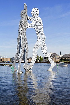 Molecule Man on the River Spree, Berlin, Germany, Europe