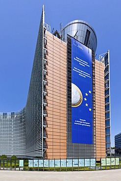 European Commission, the Berlaymont building, Brussels, Belgium, Europe, PublicGround