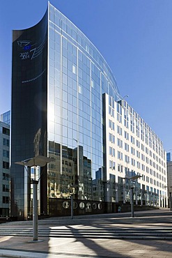 European Parliament, office buildings, Euro-City, Brussels, Belgium, Europe, PublicGround