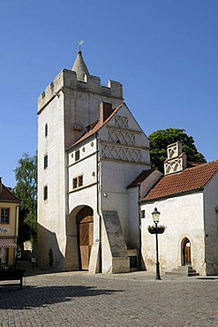 Marientor, old town gate, Naumburg, Saxony-Anhalt, Germany, Europe