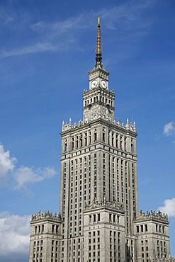 Palace of Culture and Science, Warsaw, Poland, Europe