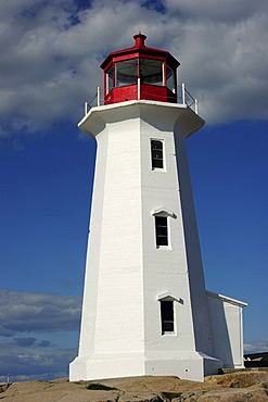 Peggy's Cove lighthouse, Nova Scotia, Canada