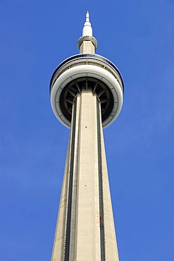 CN Tower, the landmark of Toronto, Ontario, Canada, North America