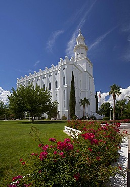 St. George Utah Temple, St. George, Utah, USA, North America