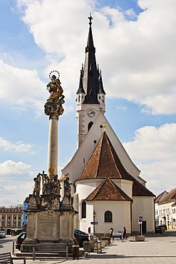 Georgskirche, church of St George, in Horn, Waldviertel region, Lower Austria, Austria, Europe