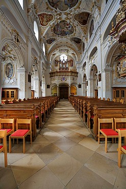 Pilgrimage church, Basilica of the Nativity of Mary, in Frauenkirchen, Burgenland region, Austria, Europe