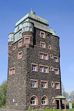 Historic bridge bower, Friedrich-Ebert-Bruecke bridge, Duisburg-Ruhrort, Duisburg, Ruhrgebiet region, North Rhine-Westphalia, Germany, Europe