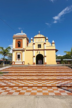 Church in San Jorge on Lago de Nicaragua, Nicaragua, Central America