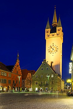 Stadtturm guard tower, Straubing, Lower Bavaria, Germany, Europe