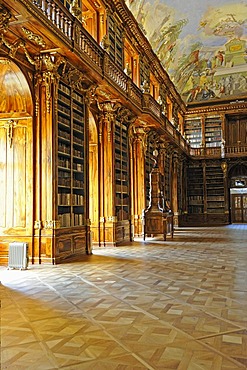 Philosophical Hall in the library of the Strahov Monastery, Prague, Czech Republic, Europe