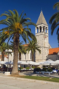 Church Sveti Dominik, old town, UNESCO World Heritage Site, Trogir, Dalmatia, Croatia, Europe