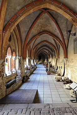 Cloister, Riga Cathedral, Cathedral Square, Riga, historic town centre, Latvia, Baltic States, Northern Europe