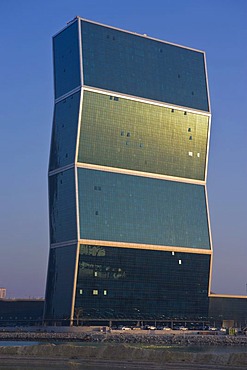 One of the Zig-Zag Towers, Doha, Qatar, Arabian Peninsula, Middle East