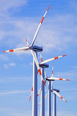 Wind turbines on the Paul da Serra plateau, Madeira, Portugal, Europe