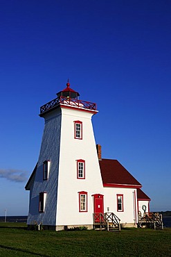 Lighthouse in Wood Island Provincial Park, Prince Edward Island, Canada