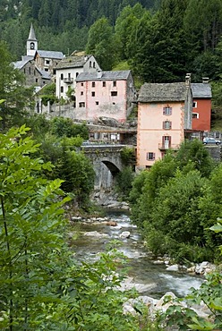 Fusio, Lavizzara, Ticino, Switzerland, Europe