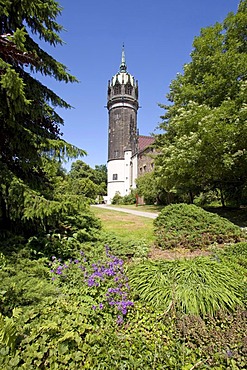 Schlosskirche or All Saints' Church in Lutherstadt Wittenberg, Saxony-Anhalt, Germany, Europe