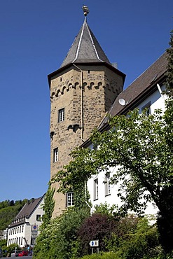 Burg Linz castle, Linz am Rhein, Rhineland, Rhineland-Palatinate, Germany, Europe