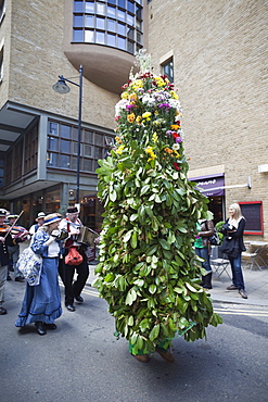 Jack-in-the-Green Parade, Southwark, London, England, United Kingdom, Europe 