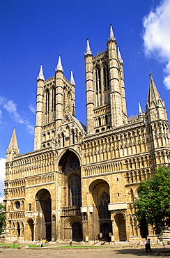 Lincoln Cathedral, Lincoln, Lincolnshire, England, United Kingdom, Europe