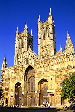 Lincoln Cathedral, Lincoln, Lincolnshire, England, United Kingdom, Europe