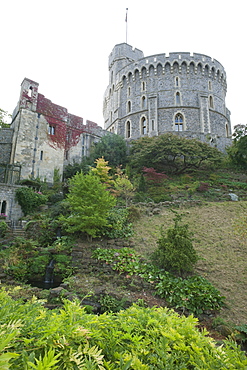 The Round Tower, Windsor Castle, Windsor, Berkshire, England, United Kingdom, Europe