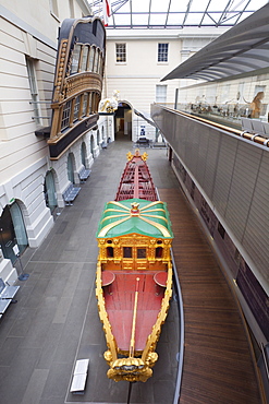 Prince Frederick's Barge dated 1732, National Maritime Museum, Greenwich, London, England, United Kingdom, Europe