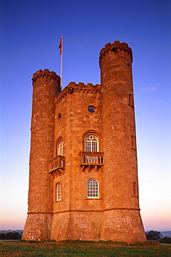 Broadway Tower, Cotswolds, Worcestershire, England, United Kingdom, Europe