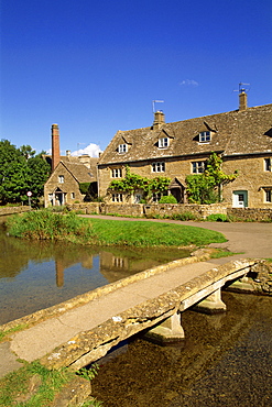 Upper Slaughter, Cotswolds, Gloucestershire, England, United Kingdom, Europe