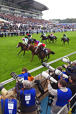 Annual Epsom Derby Horse Race, Epsom, Surrey, England, United Kingdom, Europe