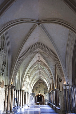 The Cloisters, Westminster Abbey, London, England, United Kingdom, Europe