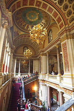 The Great Stairway, Foreign Office, Whitehall, London, England, United Kingdom, Europe