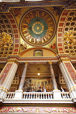 The dome of the Great Stairway, Foreign Office, Whitehall, London, England, United Kingdom, Europe