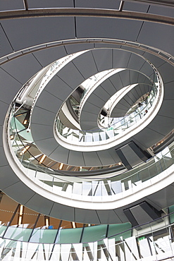 Interior of City Hall, London, England, United Kingdom, Europe