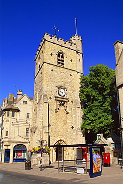 Carfax Tower, Oxford, Oxfordshire, England, United Kingdom, Europe