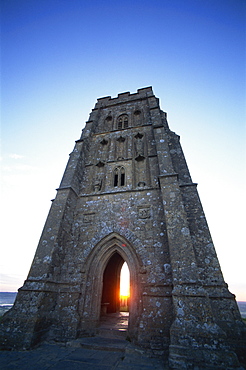 Glastonbury Tor, Glastonbury, Somerset, England, United Kingdom, Europe