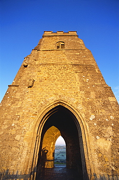 Glastonbury Tor, Glastonbury, Somerset, England, United Kingdom, Europe