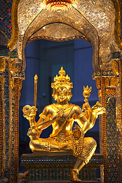 The Erawan Shrine, Bangkok, Thailand, Southeast Asia, Asia