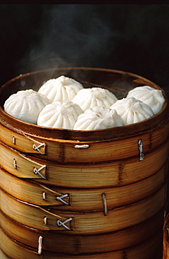 Steamed dumplings, Xian, Shaanxi Province, China, Asia