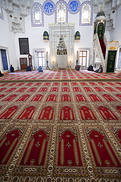 Interior of Sedeficilar Mosque, Istanbul, Turkey, Europe