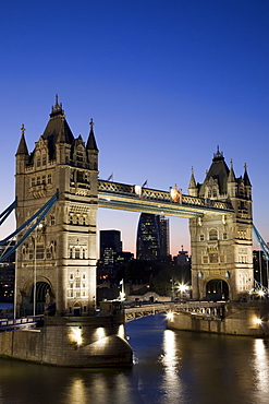 Tower Bridge and River Thames, London, England, United Kingdom, Europe