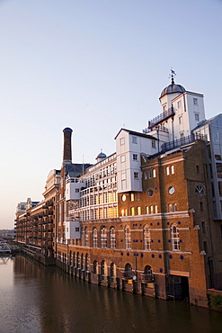 Butlers Wharf and River Thames, London, England, United Kingdom, Europe