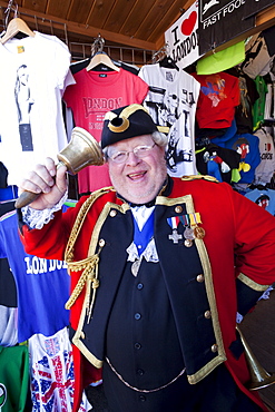 Alan Myatt, Town Crier, Camden, London, England, United Kingdom, Europe