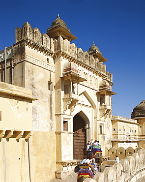 Amber Fort, Jaipur, Rajasthan, India, Asia