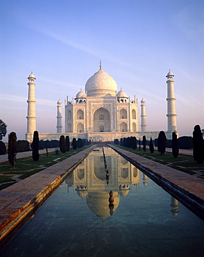 Taj Mahal, UNESCO World Heritage Site, Agra, Uttar Pradesh, India, Asia